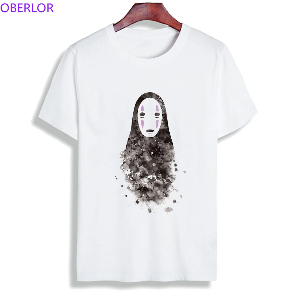 Miyazaki Hayao Japanese Anime Spirited Away Faceless No Face Mask Harajuku Cartoon T Shirt Man/Woman Short Sleeve Cotton T-Shirt
Miyazaki Hayao Japanese Anime Spirited Away Faceless No Face Mask Harajuku Cartoon T Shirt Man/Woman Short Sleeve Cotton T-Shirt