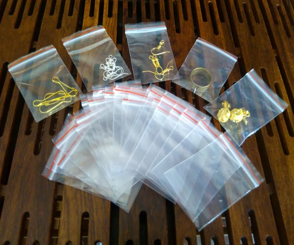 100pcs Small Zip Lock Plastic Bags Reclosable Transparent Gift Jewelry Packaging Bags Clear Ziplock Bag Cellophane OPP Poly Bag
100pcs Small Zip Lock Plastic Bags Reclosable Transparent Gift Jewelry Packaging Bags Clear Ziplock Bag Cellophane OPP Poly Bag