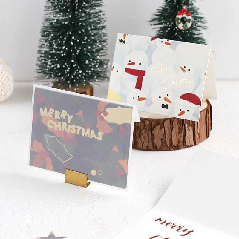 2 Pcs/pack Cartoon Merry Christmas Decorations Tree Snowman Greeting Card Envelope Postcard Stationery Message Cards Gifts
2 Pcs/pack Cartoon Merry Christmas Decorations Tree Snowman Greeting Card Envelope Postcard Stationery Message Cards Gifts