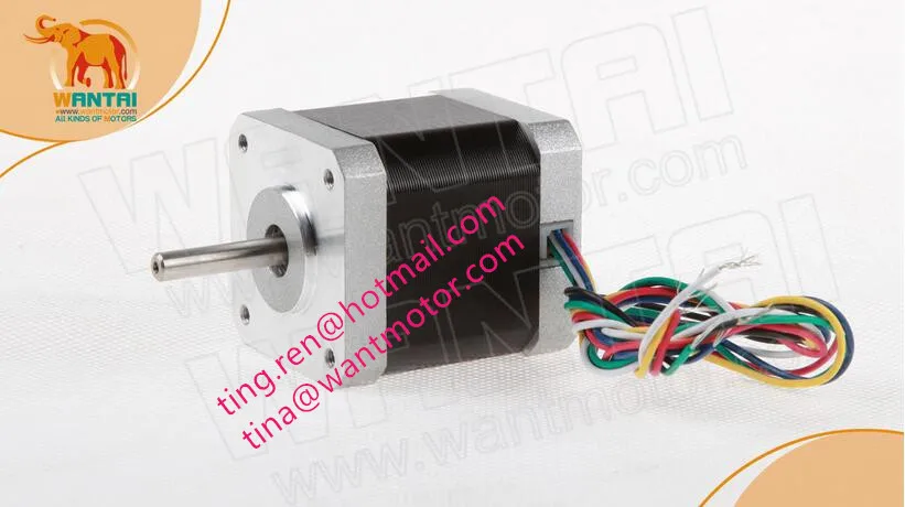 1PC Wantai 4-lead Nema 17 Stepper Motor 42BYGHW609 56oz-in 40mm 1.7A CE ROSH ISO CNC 3D Printer, Reprapp
1PC Wantai 4-lead Nema 17 Stepper Motor 42BYGHW609 56oz-in 40mm 1.7A CE ROSH ISO CNC 3D Printer, Reprapp