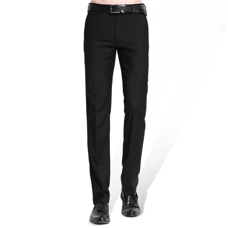 Classic Black Dark Blue Men's Business Suit Pants Mens Loose Pants Middle Age Occupation Formal Trousers Straight Work Wear
Classic Black Dark Blue Men's Business Suit Pants Mens Loose Pants Middle Age Occupation Formal Trousers Straight Work Wear