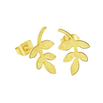 10Pairs Lot Girls Women Branch Leaf Brincos Earrings Gold New Year Gift Moda Stainless Steel Jewelry Earring Wholesale
10Pairs Lot Girls Women Branch Leaf Brincos Earrings Gold New Year Gift Moda Stainless Steel Jewelry Earring Wholesale