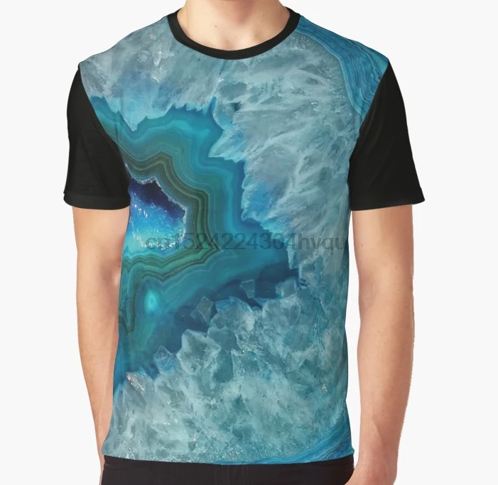 All Over Print 3D Women T Shirt Men Funny tshirt Teal Druzy Agate Quartz Graphic T-Shirt
All Over Print 3D Women T Shirt Men Funny tshirt Teal Druzy Agate Quartz Graphic T-Shirt