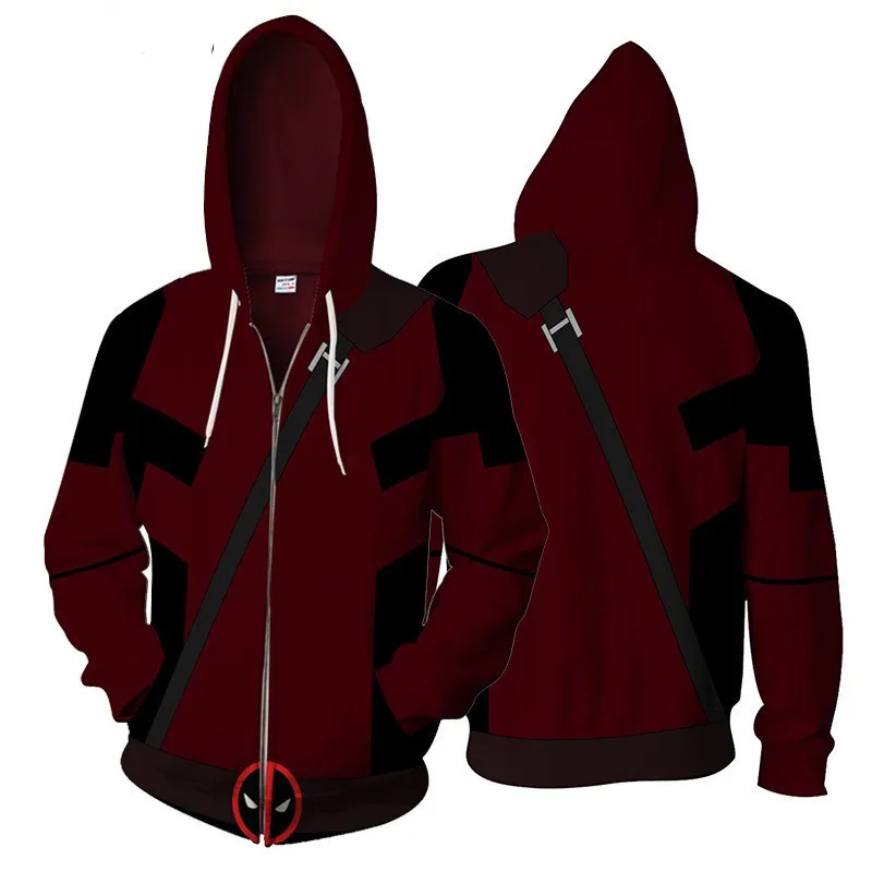 Marvel New Model Of Deadpool 2 Servants 3D Printing Avengers 3 Infinite War cos The Super Hero Of Hooded Zipper Loose Hoodies
Marvel New Model Of Deadpool 2 Servants 3D Printing Avengers 3 Infinite War cos The Super Hero Of Hooded Zipper Loose Hoodies