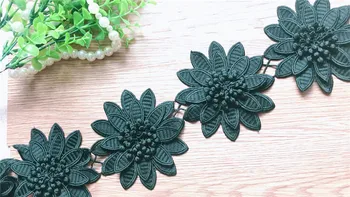 Black Fiber 3D Pistil Flower Embroidered Venise Watersoluble Fabric Lace Trim Handmade DIY Craft For Accessories TEN YARDS Sale
Black Fiber 3D Pistil Flower Embroidered Venise Watersoluble Fabric Lace Trim Handmade DIY Craft For Accessories TEN YARDS Sale