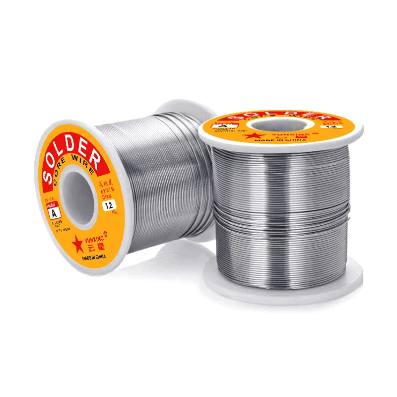 0.8/1/1.2/1.5/2MM Soldering Wires Welding Iron Rosin Core 63/37 Lead Tin 2% Electrical Soldering Tools Soldering Supplies
0.8/1/1.2/1.5/2MM Soldering Wires Welding Iron Rosin Core 63/37 Lead Tin 2% Electrical Soldering Tools Soldering Supplies