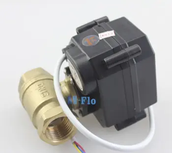 HSH-Flo 2 Way 1/2" to 1" NPT DC12V/24V Brass Electrical Motorized Ball Valve
HSH-Flo 2 Way 1/2" to 1" NPT DC12V/24V Brass Electrical Motorized Ball Valve