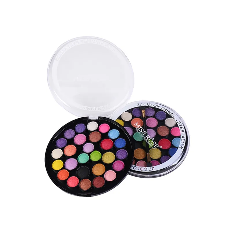 27 Color MISS ROSE Brand Professional Matte Shimmer Eyeshadow Glitter Eye Shadow Makeup Palette Cosmetic 
27 Color MISS ROSE Brand Professional Matte Shimmer Eyeshadow Glitter Eye Shadow Makeup Palette Cosmetic