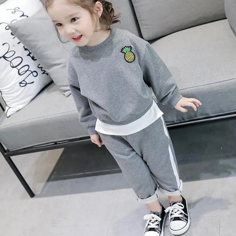Baby Girls Clothing Sets 2019 Spring Autumn Long Sleeve Children Tracksuit Boys Clothes Set Kids Sport Suits 2 3 4 5 6 7 Years
Baby Girls Clothing Sets 2019 Spring Autumn Long Sleeve Children Tracksuit Boys Clothes Set Kids Sport Suits 2 3 4 5 6 7 Years
