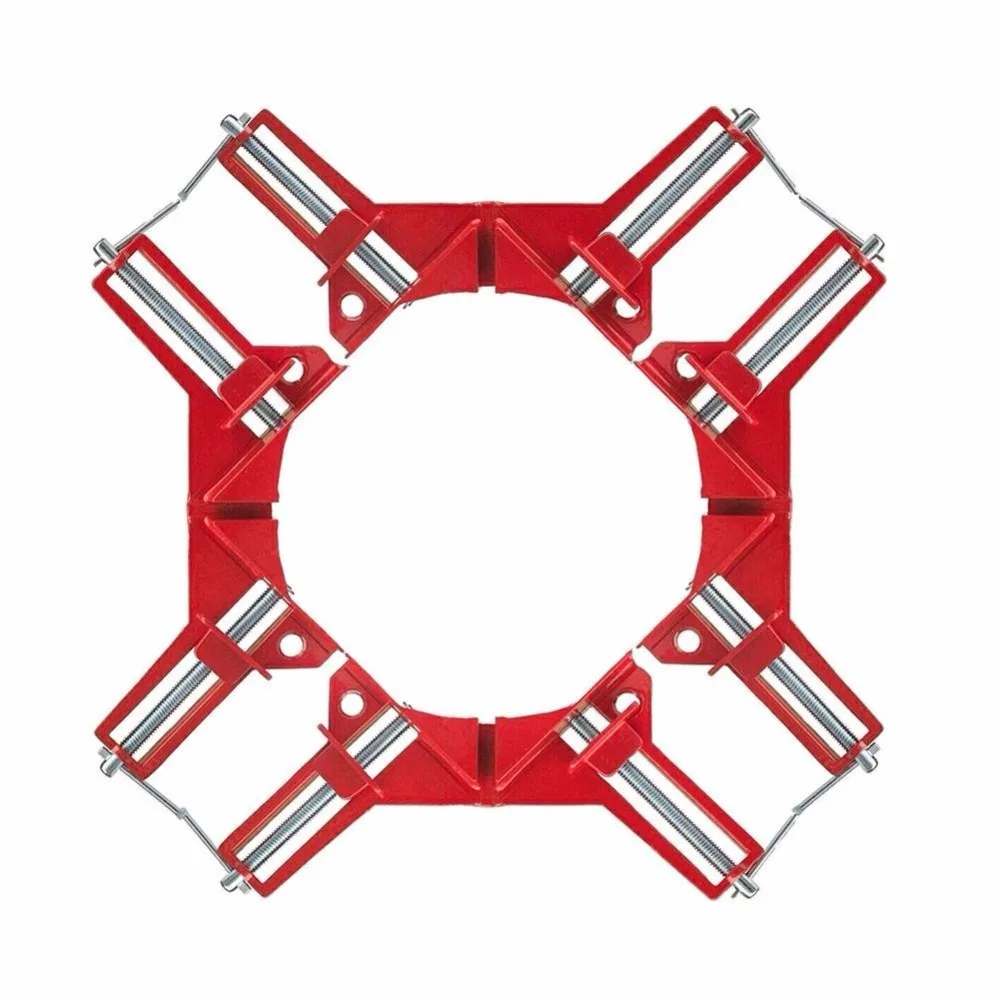 4Pcs 3.3 Inch 90 Degree Right Angle Corner Holder Clamp Multifunctional Picture Framing Holder, Woodworking Hand Tools
4Pcs 3.3 Inch 90 Degree Right Angle Corner Holder Clamp Multifunctional Picture Framing Holder, Woodworking Hand Tools