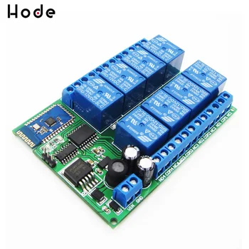 DC 12V 8 Channel Relay Module Bluetooth Wireless Control Switch for Android Smart Mobile Phone App Control Momentary Interlock
DC 12V 8 Channel Relay Module Bluetooth Wireless Control Switch for Android Smart Mobile Phone App Control Momentary Interlock