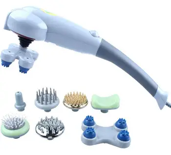 7 in1 Electric Handheld Vibration Body Massage Stick 7 heads multifunctional electric massager neck waist massage knock hammer
7 in1 Electric Handheld Vibration Body Massage Stick 7 heads multifunctional electric massager neck waist massage knock hammer