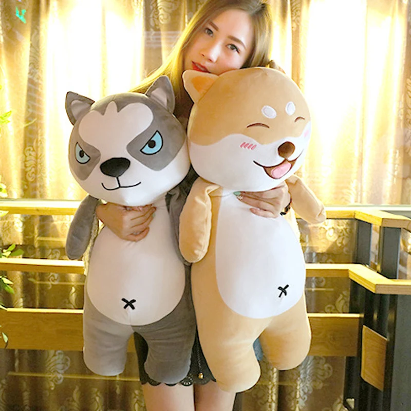 Lovely Shiba Inu Husky dog plush stuffed soft doll for girlfriend Children birthday gift kawaii cafe sofa sleeping pillow
Lovely Shiba Inu Husky dog plush stuffed soft doll for girlfriend Children birthday gift kawaii cafe sofa sleeping pillow