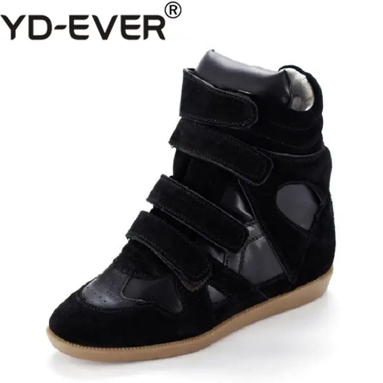 YD-EVER Bobby Winter Autumn Wedges Shoes Bobby Genuine Leather Women Casual Shoes Breathable Height Increasing Platform Shoes
YD-EVER Bobby Winter Autumn Wedges Shoes Bobby Genuine Leather Women Casual Shoes Breathable Height Increasing Platform Shoes