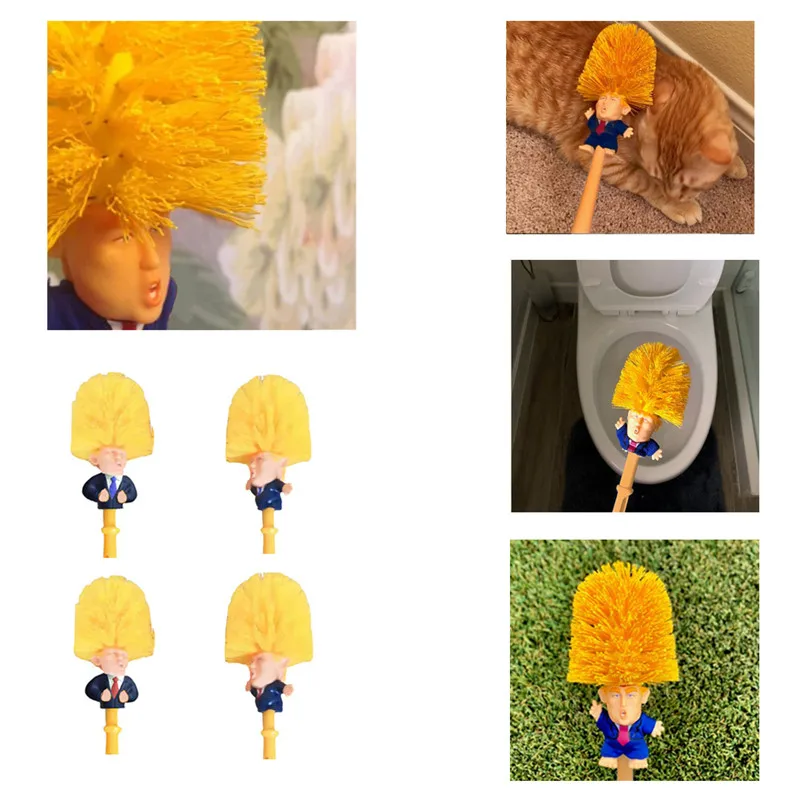 Dropshipping Original Trump Toilet Brush Toilet Brush Holders WC Borstel Donald Trump Make Toilet Great Again Commander In Crap
Dropshipping Original Trump Toilet Brush Toilet Brush Holders WC Borstel Donald Trump Make Toilet Great Again Commander In Crap