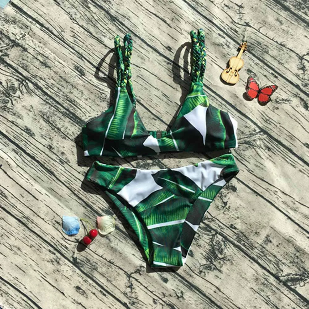 Women Daily Sexy Summer Casual Underwear Comfortable plant Loungewear Lingerie Bra Set Regular green Bras underwear set 4A11*
Women Daily Sexy Summer Casual Underwear Comfortable plant Loungewear Lingerie Bra Set Regular green Bras underwear set 4A11*