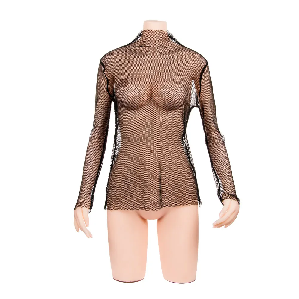 1 Pcs Black Hot Sale Sexy Hollow Out Goth Mesh Gothic Tops Shirt Blouses Polyester Cotton Women's Clothing
1 Pcs Black Hot Sale Sexy Hollow Out Goth Mesh Gothic Tops Shirt Blouses Polyester Cotton Women's Clothing