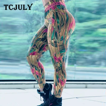 TCJULY Hemp Rope Leaves Print High Waist Fitness Leggings Breathable Quick Dry Skinny Push Up Flex Stretch Women's Workout Pants
TCJULY Hemp Rope Leaves Print High Waist Fitness Leggings Breathable Quick Dry Skinny Push Up Flex Stretch Women's Workout Pants