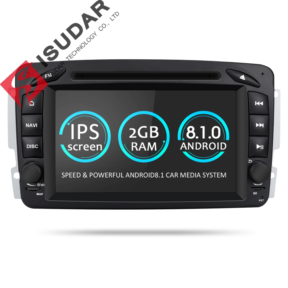 Isudar Car Multimedia Player Android 8.1.0 GPS 2 Din DVD Automotivo For Mercedes/Benz/W209/W203/M/ML/W163/Viano/W639/Vito Radio
Isudar Car Multimedia Player Android 8.1.0 GPS 2 Din DVD Automotivo For Mercedes/Benz/W209/W203/M/ML/W163/Viano/W639/Vito Radio