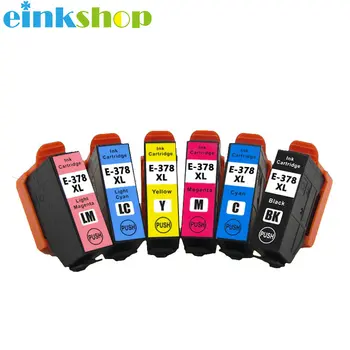 Einkshop 378xl Ink Cartridge for Epson E3781 T3791 compatible for epson T378xl XP-8500 XP-8505 XP-15000 Cartridge printer parts
Einkshop 378xl Ink Cartridge for Epson E3781 T3791 compatible for epson T378xl XP-8500 XP-8505 XP-15000 Cartridge printer parts