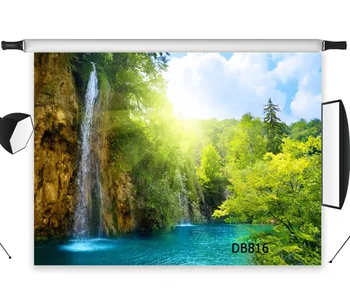 Polyester & Vinyl Waterfall Sunlight River Forest Nature Backdrops Background For Photography Studio Backdrop Photo Props Decor
Polyester & Vinyl Waterfall Sunlight River Forest Nature Backdrops Background For Photography Studio Backdrop Photo Props Decor