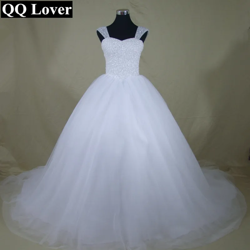 QQ Lover 2019 New Luxury Bling Bling Beaded Ball Gown Wedding Dress Custom-made Bridal Wedding Gown
QQ Lover 2019 New Luxury Bling Bling Beaded Ball Gown Wedding Dress Custom-made Bridal Wedding Gown