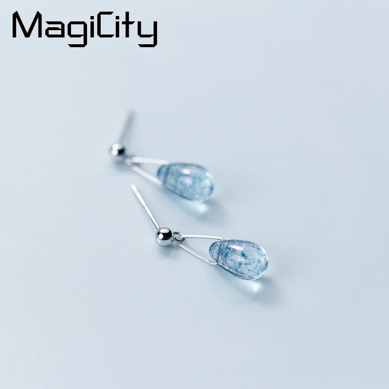 Fashion Design Dangle Earrings For Women Water Drop S925 Sterling Silver Girls Blue Jewelry Fashion Drop Earring 2018
Fashion Design Dangle Earrings For Women Water Drop S925 Sterling Silver Girls Blue Jewelry Fashion Drop Earring 2018