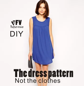 Dresses Sewing Pattern Template Cutting drawing Clothing DIY ((Not selling clothes)) BLQ- 163
Dresses Sewing Pattern Template Cutting drawing Clothing DIY ((Not selling clothes)) BLQ- 163