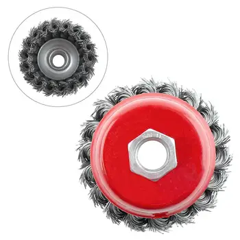 TORO 2pcs Multifunction 3 Inch Stainless Steel Wire Polishing Bowl Brush Wheels Set with 15mm Hole and Twisted Wire Shape
TORO 2pcs Multifunction 3 Inch Stainless Steel Wire Polishing Bowl Brush Wheels Set with 15mm Hole and Twisted Wire Shape