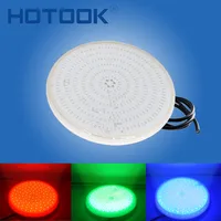HOTOOK Underwater Lights PAR56 RGB LED Swimming Pool Light Resin Filled Piscina Wall Mounted FocoPool Lamp 12V IP68 18W 42W Pond image