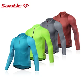 Santic New Men Long Sleeve Cycling Jerseys Sun-protective MTB Road Bike Top Jersey Spring Autumn Quick Dry Riding Pro Jerseys
Santic New Men Long Sleeve Cycling Jerseys Sun-protective MTB Road Bike Top Jersey Spring Autumn Quick Dry Riding Pro Jerseys