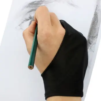 1Pc Unisex Two-Finger Painting Glove For Graphics Drawing Table Sketching Artists Anti-Fouling Stretchable Mittens Free Size
1Pc Unisex Two-Finger Painting Glove For Graphics Drawing Table Sketching Artists Anti-Fouling Stretchable Mittens Free Size