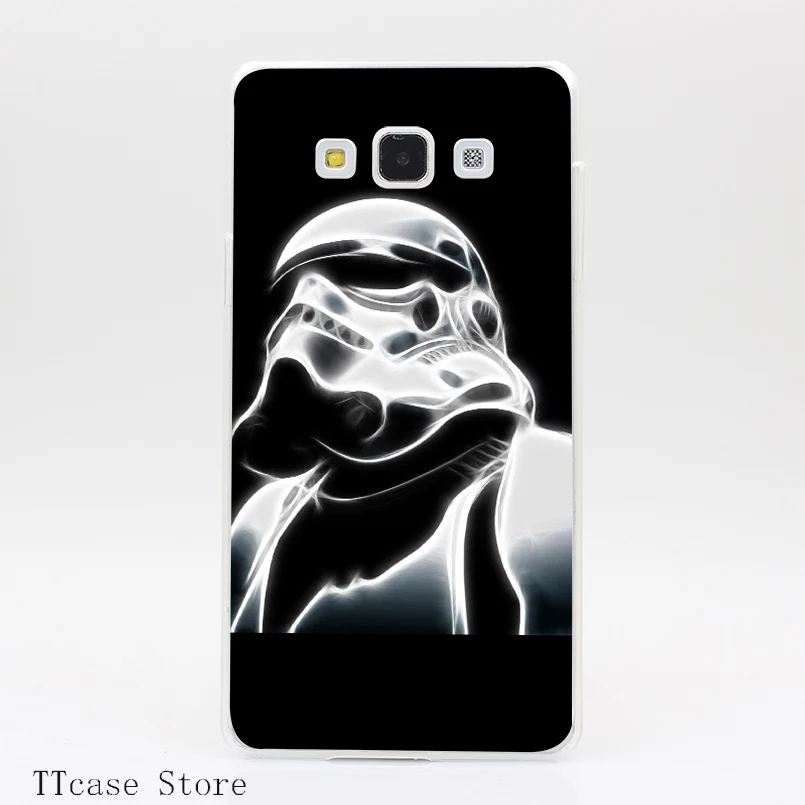 3954CA Vintage Stormtrooper Star Wars Transparent Hard Cover font b Case b font for Galaxy A3