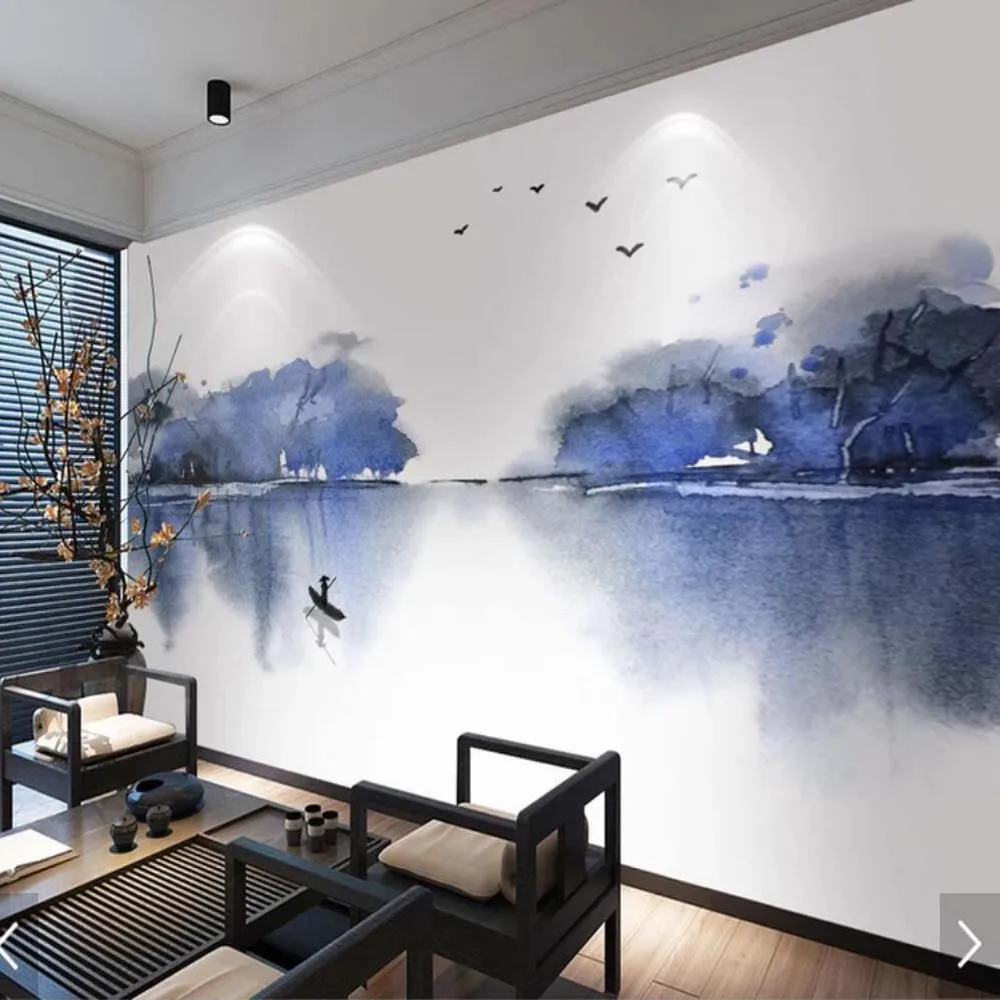 Hand Painting Abstract South of the Yangtze River Mountain Print Wallpaper Mural for Living Room Bedroom Wall Papers Wall Decor
Hand Painting Abstract South of the Yangtze River Mountain Print Wallpaper Mural for Living Room Bedroom Wall Papers Wall Decor