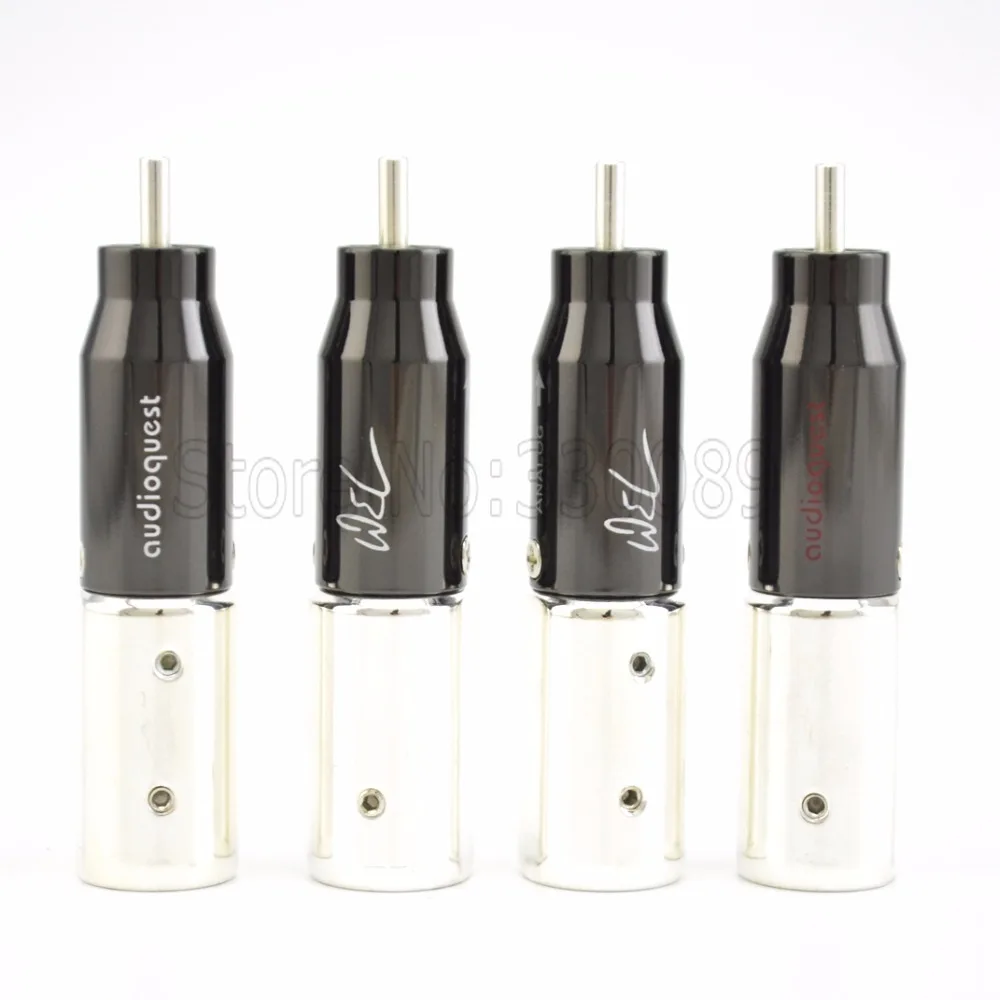 Free shippping 4pcs audircast wel RCA plug connector jack digital plug silver plated for audio interconnect cable
Free shippping 4pcs audircast wel RCA plug connector jack digital plug silver plated for audio interconnect cable