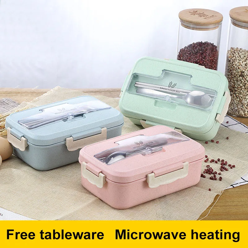 1Pcs Microwave Dinnerware Lunch Box Wheat Straw Food Storage Container Children Kids School Office Portable Bento Box
1Pcs Microwave Dinnerware Lunch Box Wheat Straw Food Storage Container Children Kids School Office Portable Bento Box