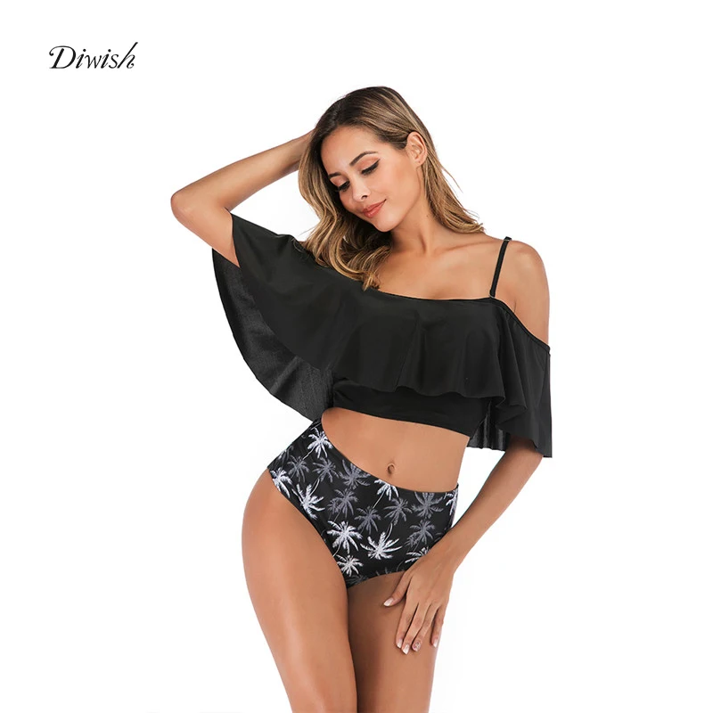 Diwish Swimsuit for Full 2019 Swimsuit with Ruffles Concealing Bikini Two Piece Tankini Separate Swimsuit Women Bathing Suit
Diwish Swimsuit for Full 2019 Swimsuit with Ruffles Concealing Bikini Two Piece Tankini Separate Swimsuit Women Bathing Suit