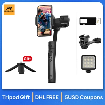 Freevision Vilta SE 3-Axis Gimbal Smartphone Stabilizer Handheld PK Vimble 2 DJI Osmo 2 Pocket Zhiyun Smooth 4 smartphone gimbal
Freevision Vilta SE 3-Axis Gimbal Smartphone Stabilizer Handheld PK Vimble 2 DJI Osmo 2 Pocket Zhiyun Smooth 4 smartphone gimbal