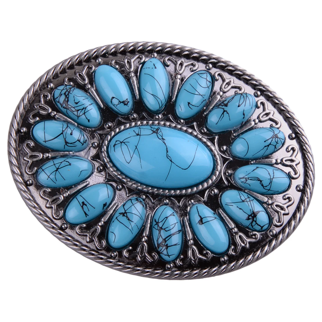 Vintage Retro Fake Turquoise Alloy Belt Buckle Men Women Western Cowboy Belt Accessory Christmas Gift
Vintage Retro Fake Turquoise Alloy Belt Buckle Men Women Western Cowboy Belt Accessory Christmas Gift
