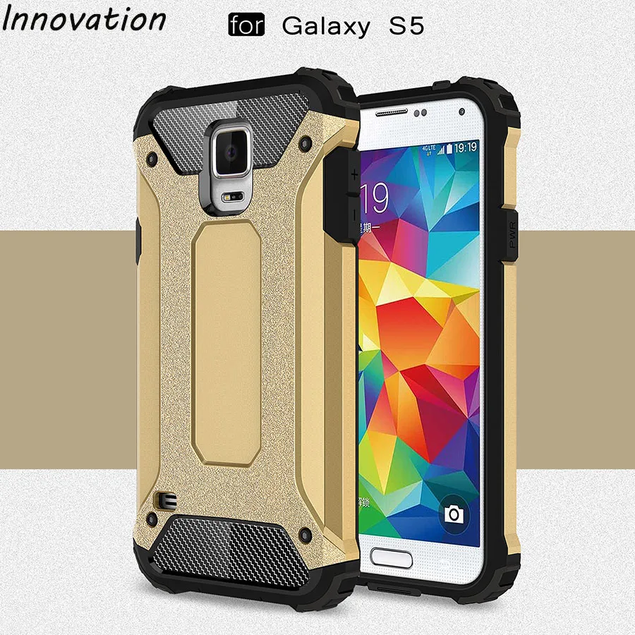 Innovation For Samsung Galaxy S5 Case Slim Armor Rubber + Hard PC Cover For Samsung S5 i9600 Phone Back Bag For Galaxy S5 Fundas
Innovation For Samsung Galaxy S5 Case Slim Armor Rubber + Hard PC Cover For Samsung S5 i9600 Phone Back Bag For Galaxy S5 Fundas
