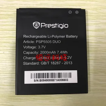 2000mAh Tablet Lithium Battery Bateria For Prestigio Multiphone 5505 DUO PSP5505 Battery
2000mAh Tablet Lithium Battery Bateria For Prestigio Multiphone 5505 DUO PSP5505 Battery