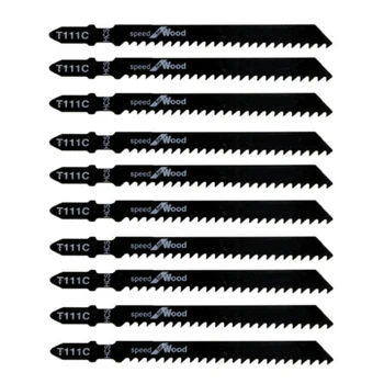 10pcs High Carbon Steel Jigsaw Blades T111C For Makita Milwaukee Wood Cutters Tool HCS Jigsaw Blades
10pcs High Carbon Steel Jigsaw Blades T111C For Makita Milwaukee Wood Cutters Tool HCS Jigsaw Blades
