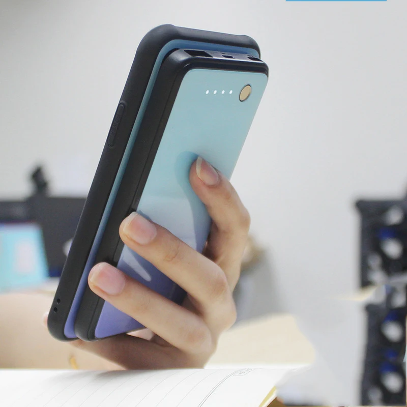 KISSCASE Battery Charger Case For Xiaomi Mi 9 Mix 3 2S Slim Gradient Tempered Glass Magnetic Wireless Charging Power Bank Case
KISSCASE Battery Charger Case For Xiaomi Mi 9 Mix 3 2S Slim Gradient Tempered Glass Magnetic Wireless Charging Power Bank Case