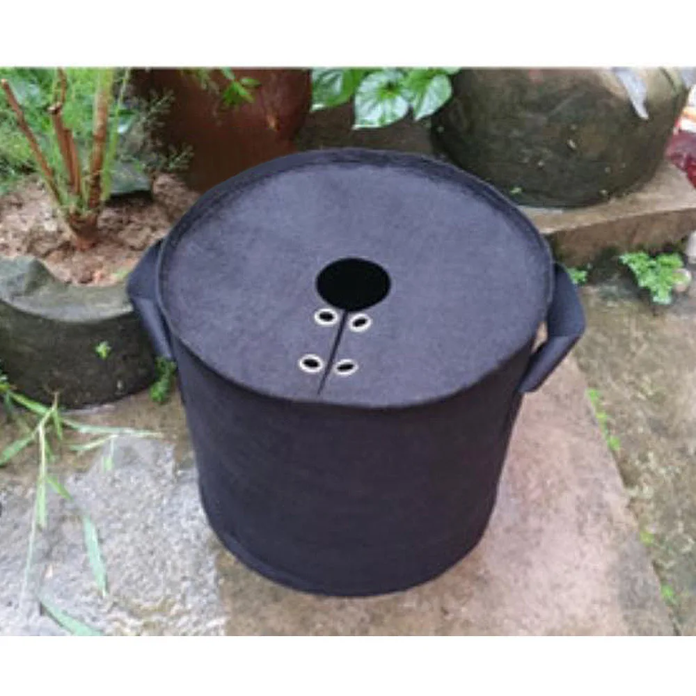 5 Sizes Round Non-woven Grow Bags with Cover Nursery Pots Plant Pouch Root Container Planter for Flower Garden Grow Bag Aeration
5 Sizes Round Non-woven Grow Bags with Cover Nursery Pots Plant Pouch Root Container Planter for Flower Garden Grow Bag Aeration