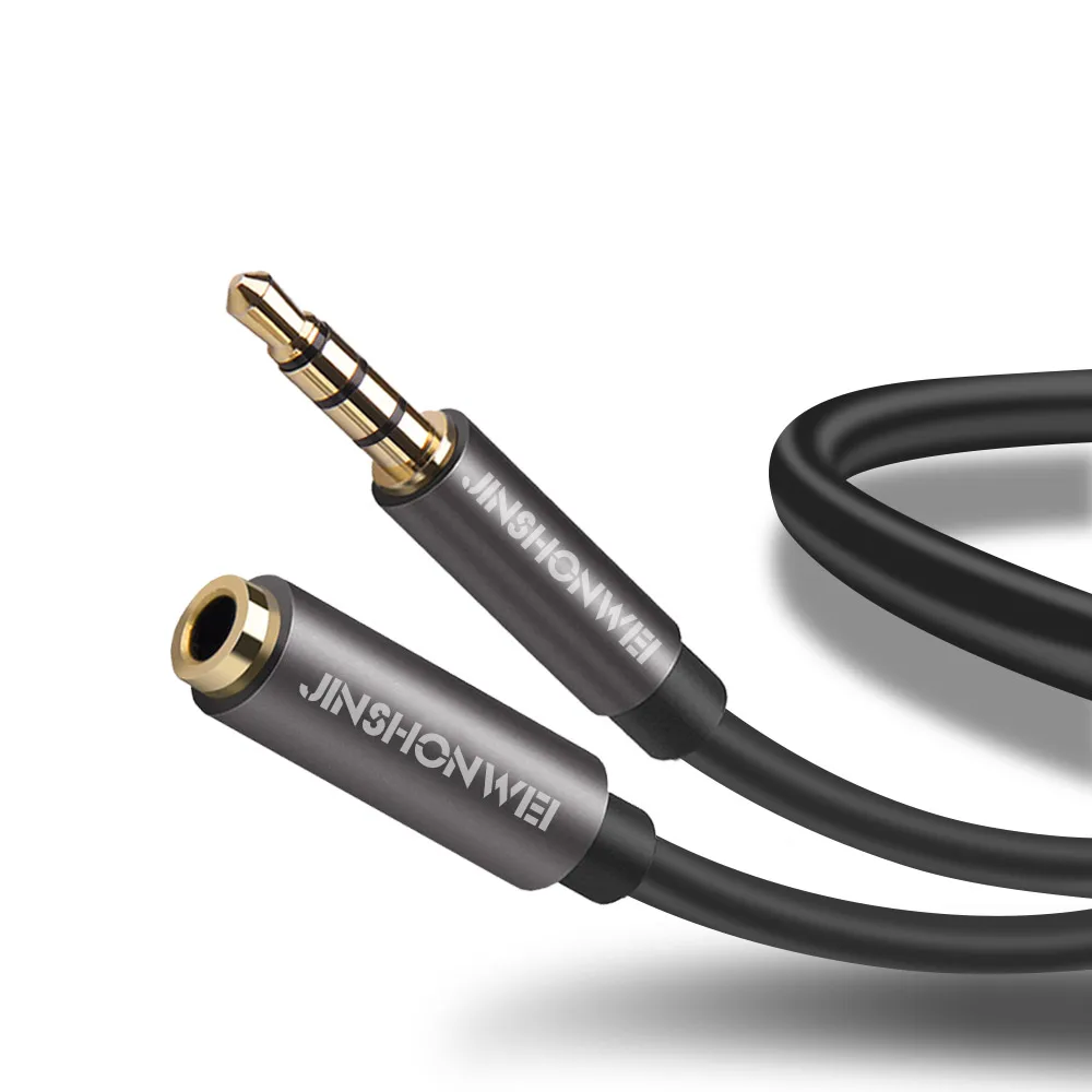 3.5 mm Jack Extension Cable 3.5 mm Metal Jack Aux Audio Cable Male to Female Aux Extension Cable for Car/iPhone / Media Players
3.5 mm Jack Extension Cable 3.5 mm Metal Jack Aux Audio Cable Male to Female Aux Extension Cable for Car/iPhone / Media Players