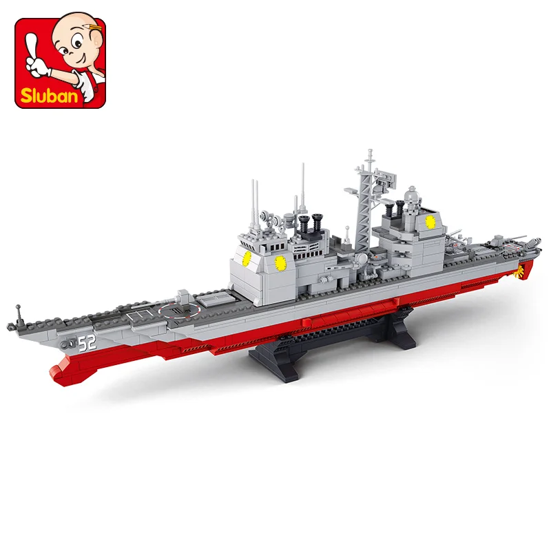 S Model Compatible with B0389 883pcs Navy Cruiser Models Building Kits Blocks Toys Hobby Hobbies For Boys Girls
S Model Compatible with B0389 883pcs Navy Cruiser Models Building Kits Blocks Toys Hobby Hobbies For Boys Girls