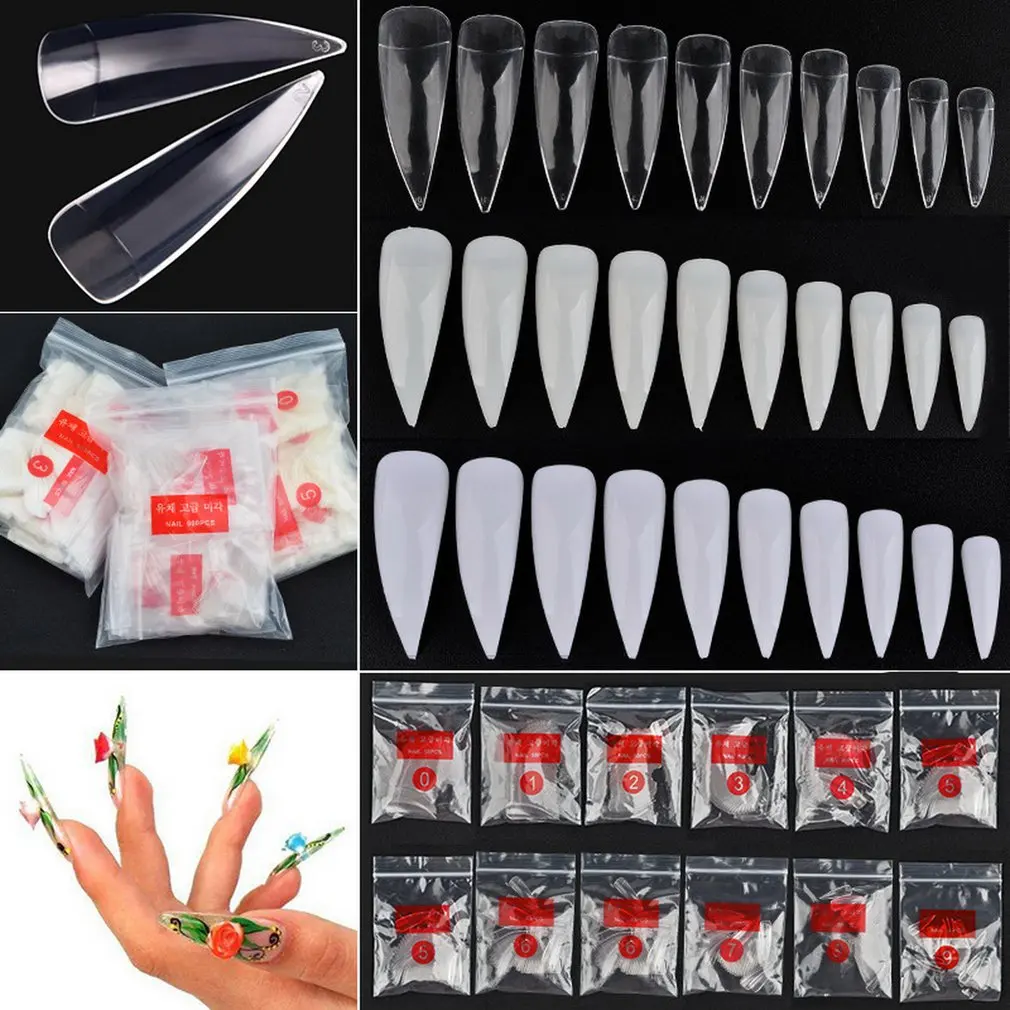 600pcs/Bag French Style Nail Art Tips Transparent Natural White Pointed Nails Tips Manicure Fake Nail Tips
600pcs/Bag French Style Nail Art Tips Transparent Natural White Pointed Nails Tips Manicure Fake Nail Tips