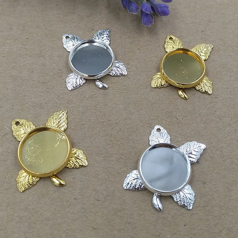 12mm Round Cabochon Base 3 Colors Copper Flowers Pendant Bezel Blank Settings Charm For Jewelry Making
12mm Round Cabochon Base 3 Colors Copper Flowers Pendant Bezel Blank Settings Charm For Jewelry Making