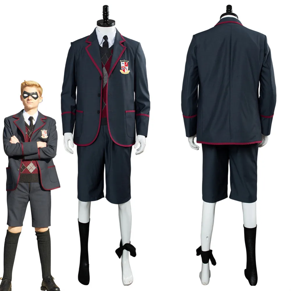 Cosplay The Umbrella Academy Costume School Uniform Boys Girls School Outfit Halloween Carnival Cosplay Costumes
Cosplay The Umbrella Academy Costume School Uniform Boys Girls School Outfit Halloween Carnival Cosplay Costumes