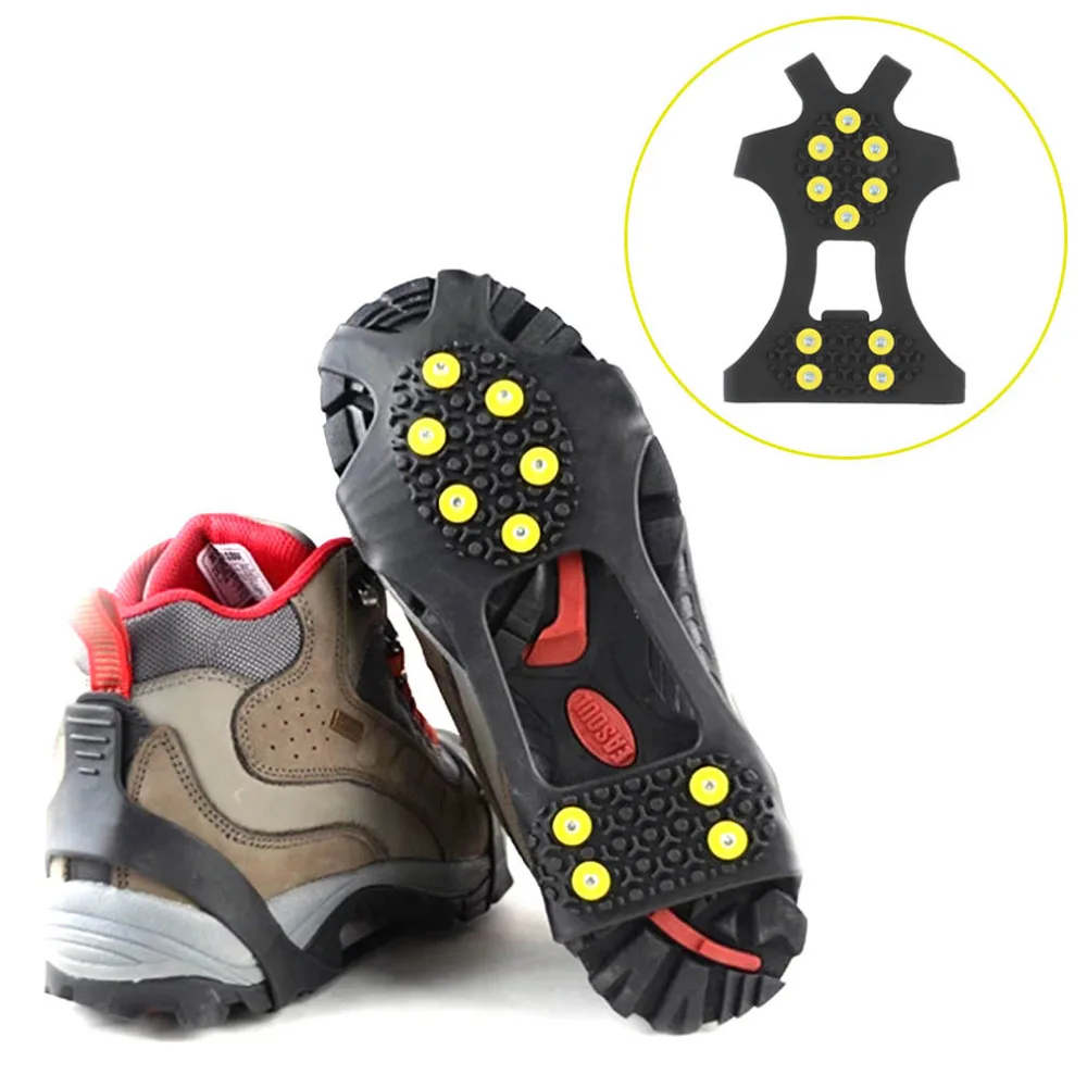 1 Pair Professional Camping Climbing Ice Crampon Anti Slip Ice Snow Walking Shoe Spike Grip Outdoor Equipment free shipping
1 Pair Professional Camping Climbing Ice Crampon Anti Slip Ice Snow Walking Shoe Spike Grip Outdoor Equipment free shipping